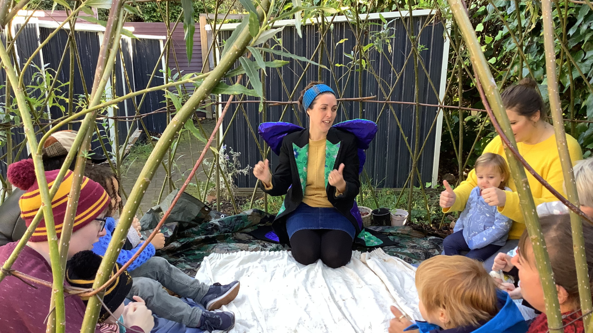 The benefits of outdoor storytelling
