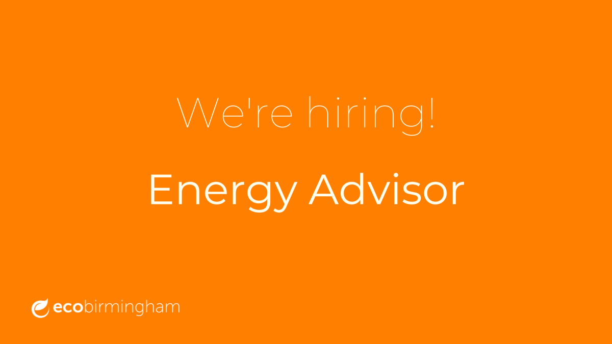 Vacancy: Energy Advisor